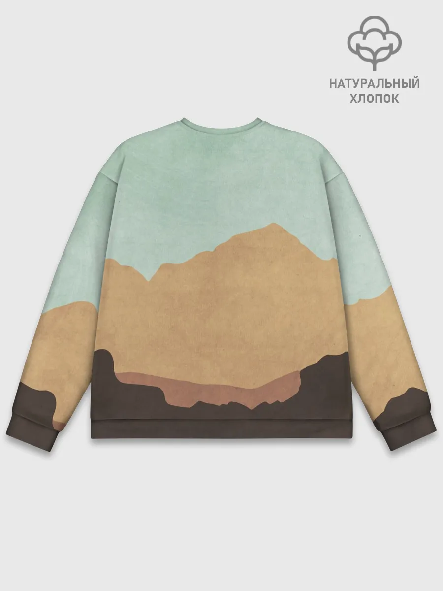 Мужской свитшот базовый / Rust