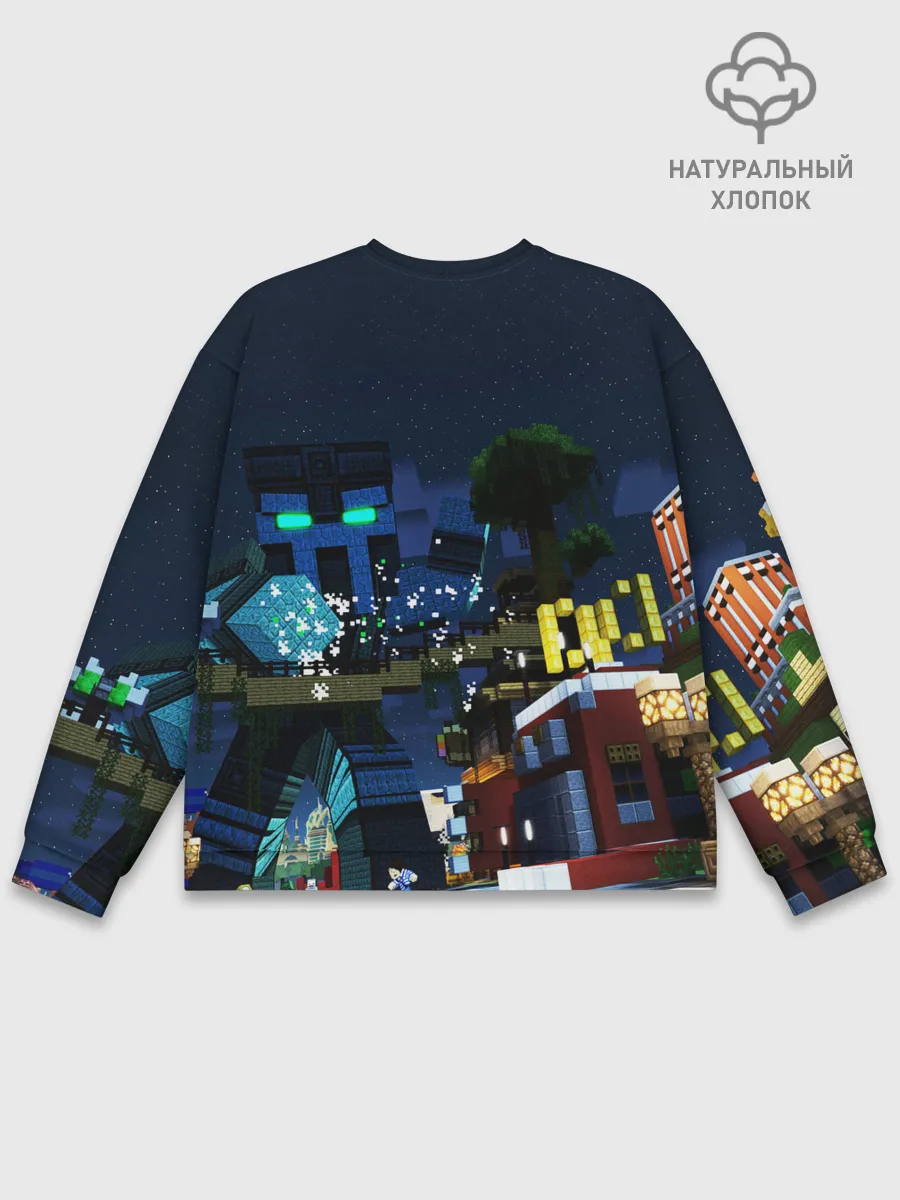 Мужской свитшот базовый / MINECRAFT