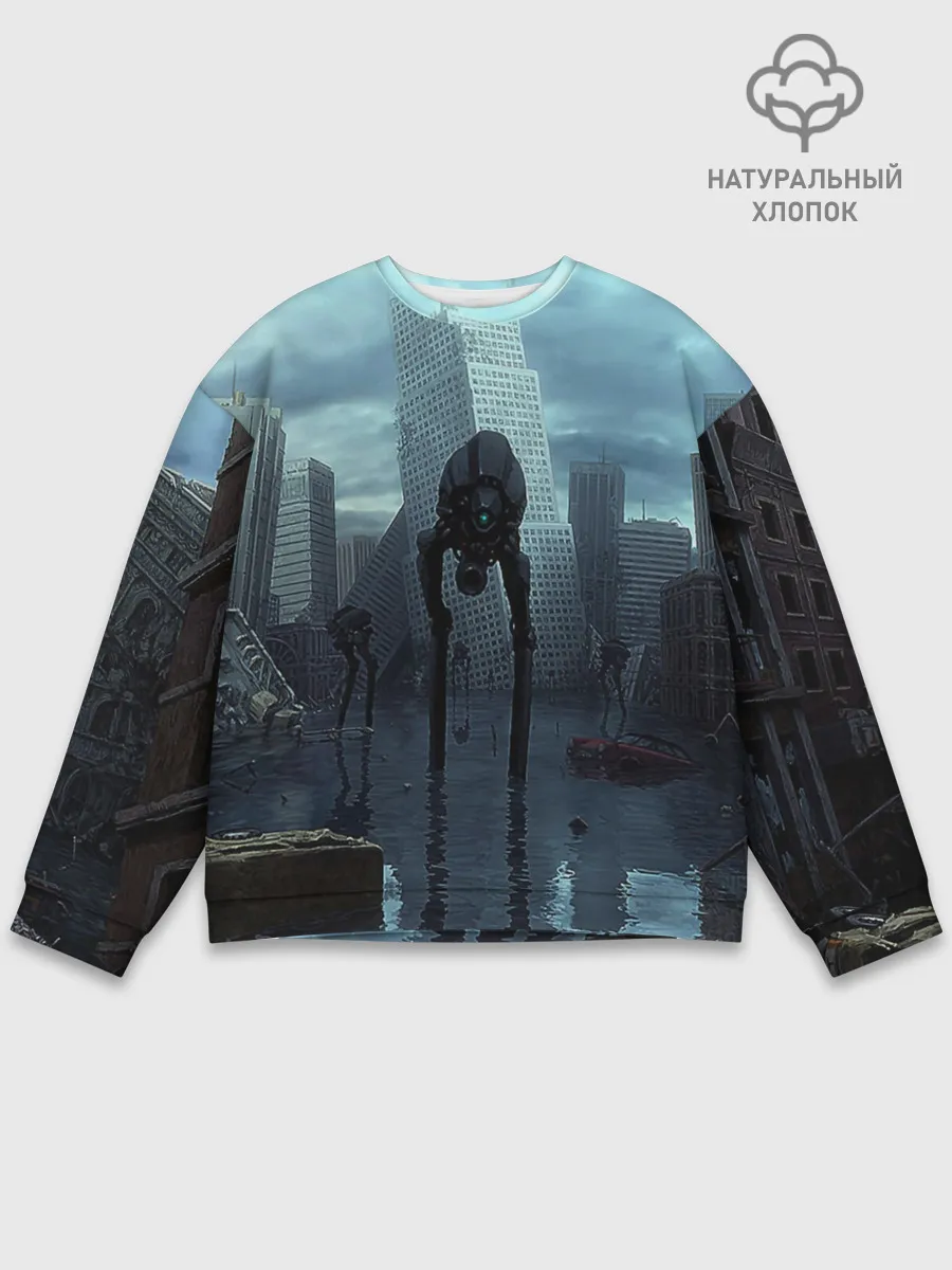 Мужской свитшот базовый / Халф-лайф