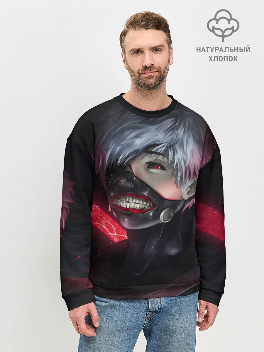 Мужской свитшот базовый / Токийский Гуль