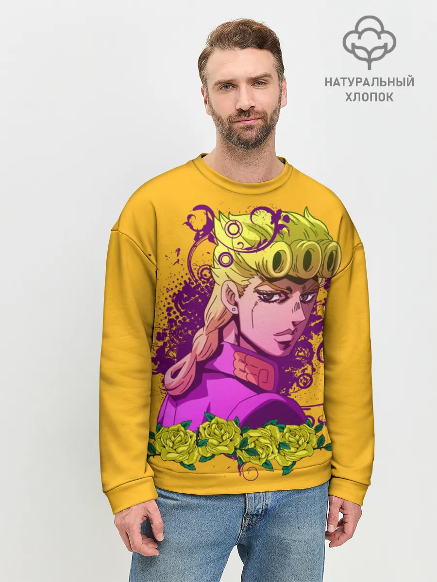 Мужской свитшот базовый / JoJo Bizarre Adventure
