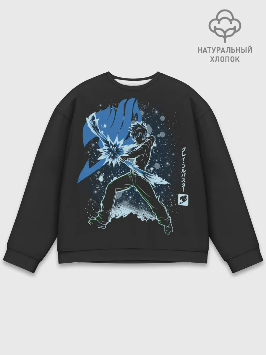 Мужской свитшот базовый / The Ice Magic Fairy Tale