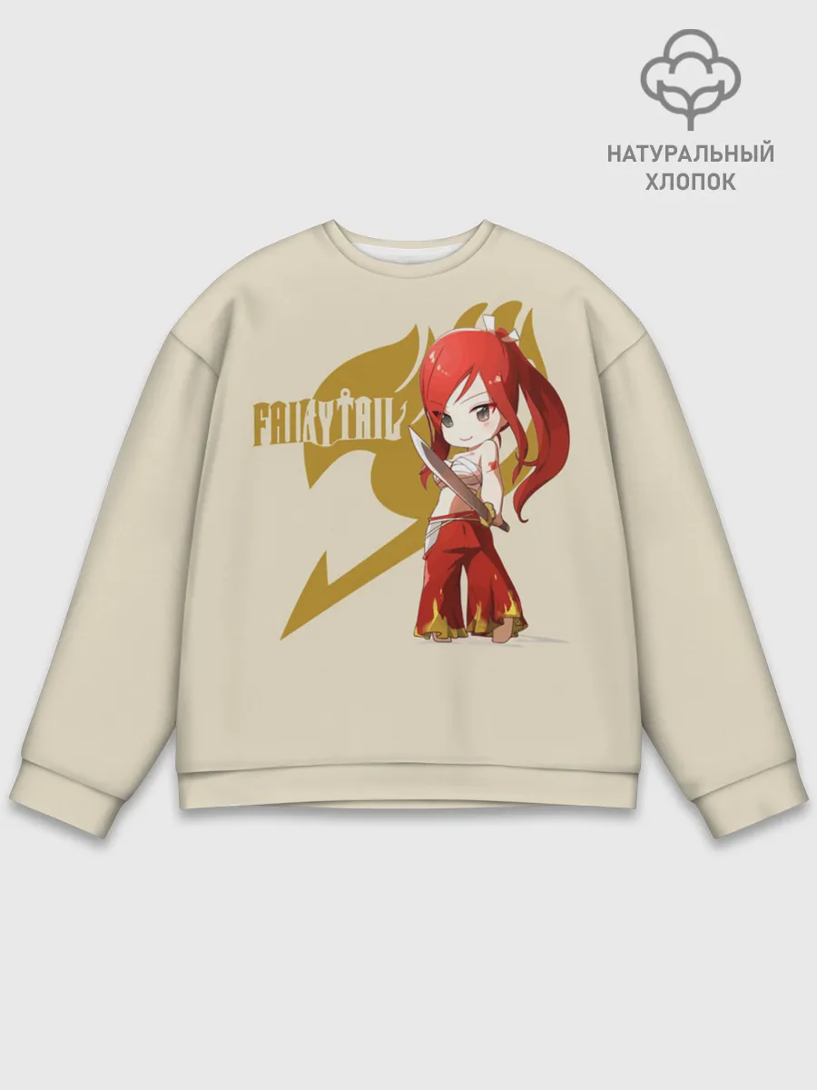 Мужской свитшот базовый / Хвост Феи