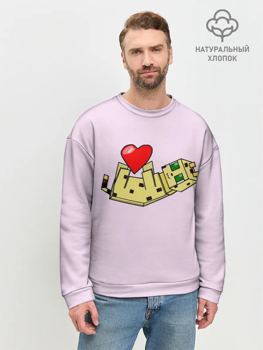 Мужской свитшот базовый / MINECRAFT