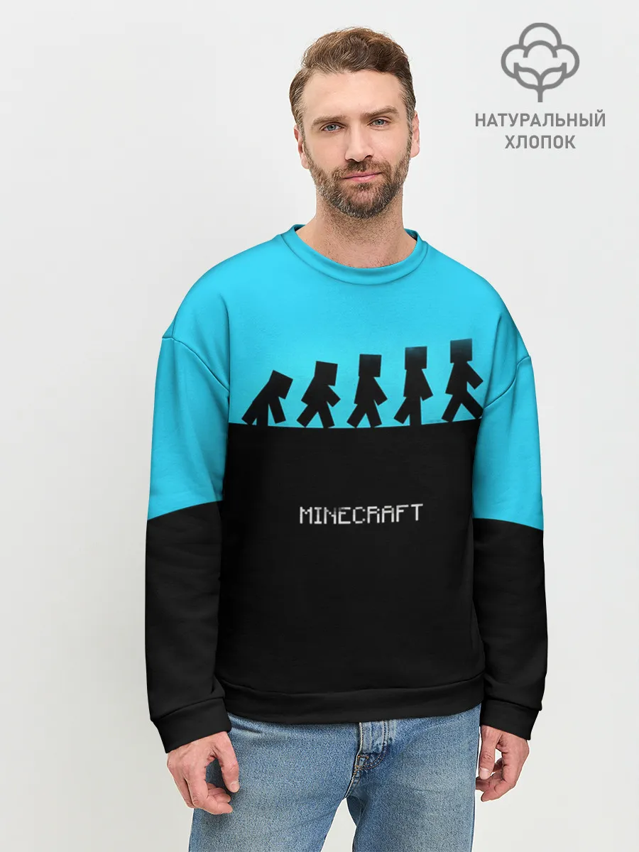 Мужской свитшот базовый / MINECRAFT