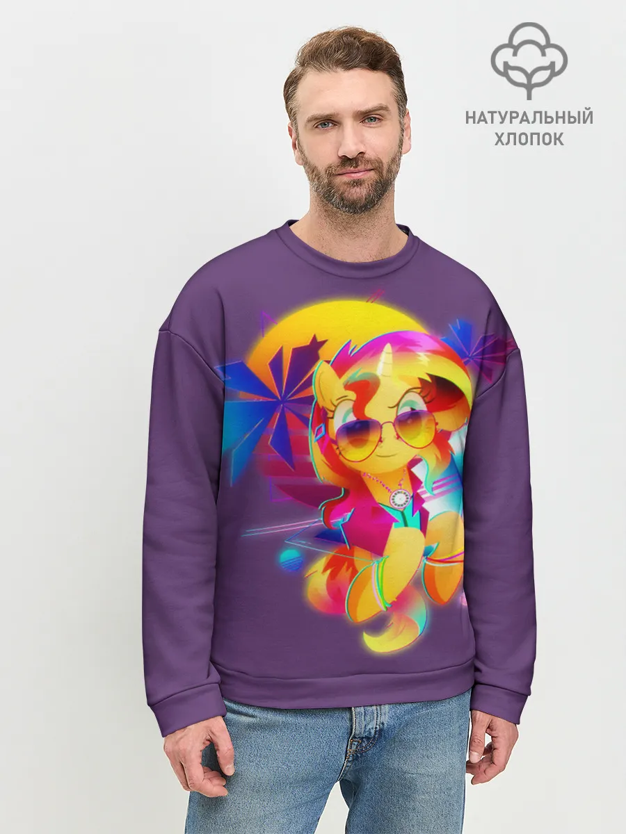 Мужской свитшот базовый / My little pony