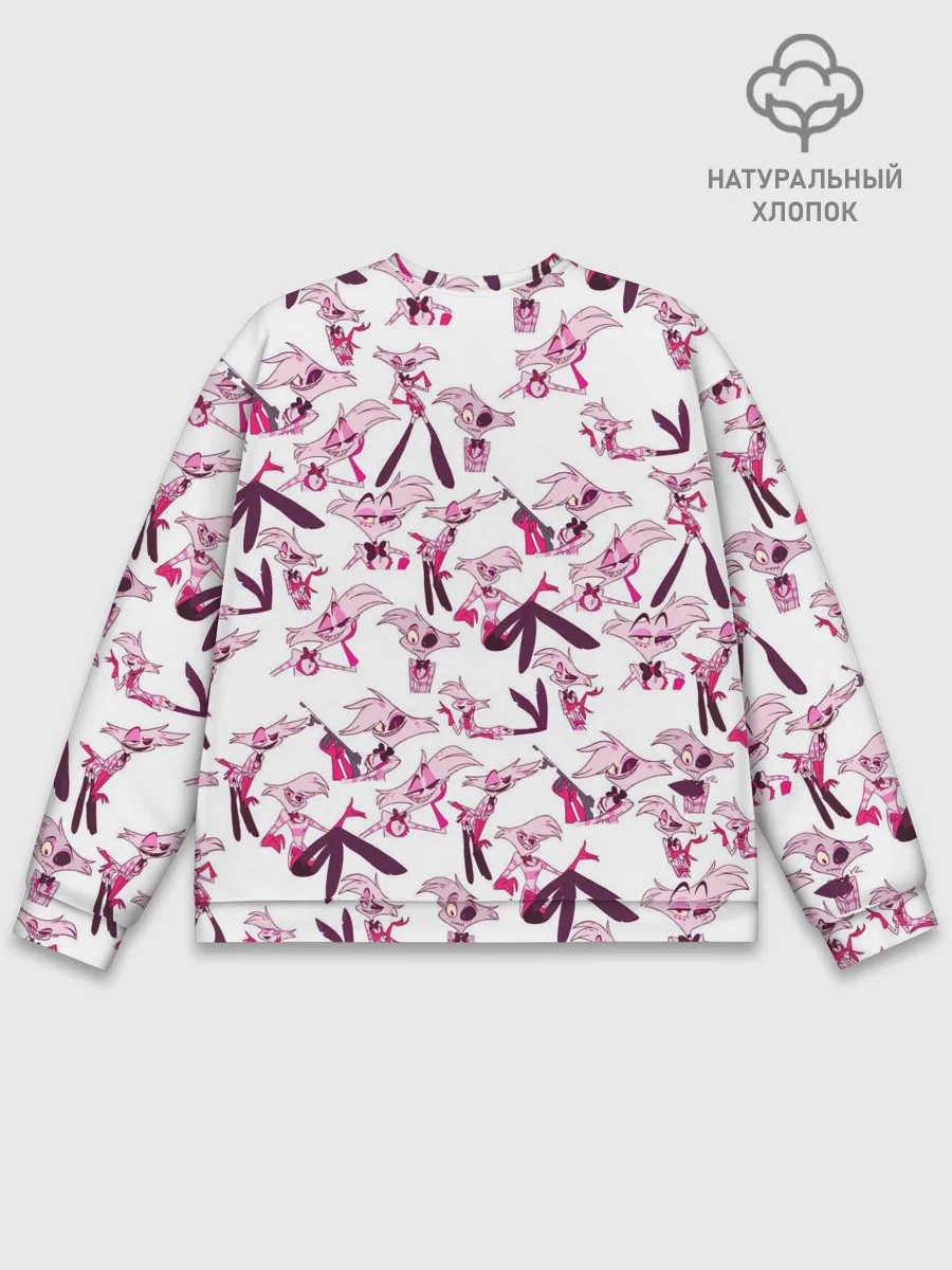 Мужской свитшот базовый / Hazbin Hotel: Angel Dust