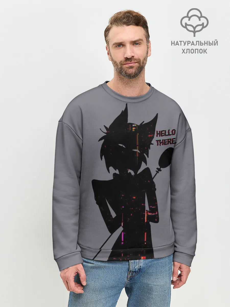 Мужской свитшот базовый / Отель Хазбин