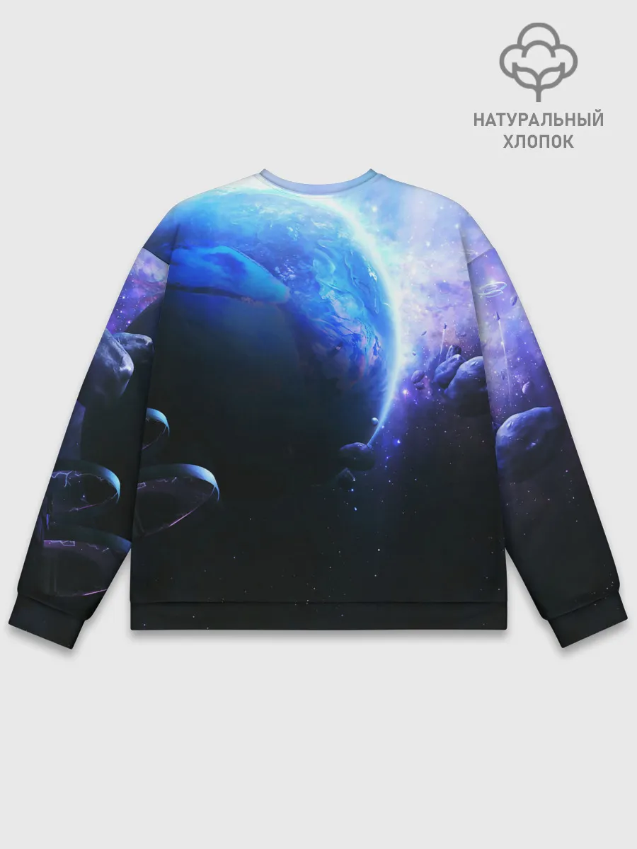 Мужской свитшот базовый / ЗЕМЛЯ