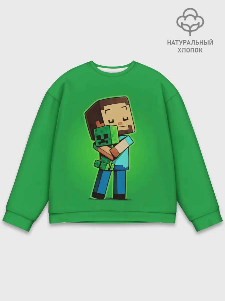 Мужской свитшот базовый / MINECRAFT