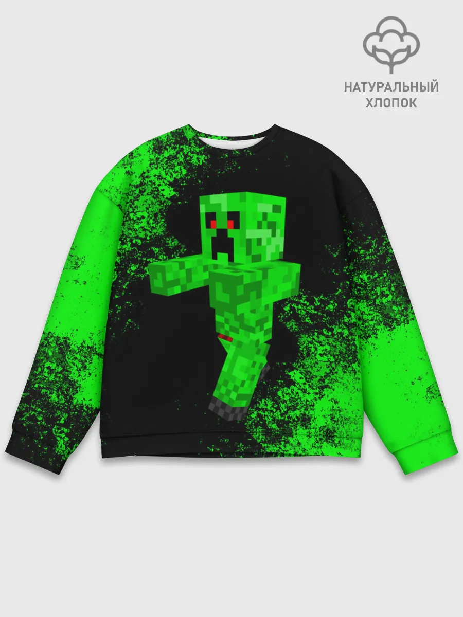 Мужской свитшот базовый / MINECRAFT