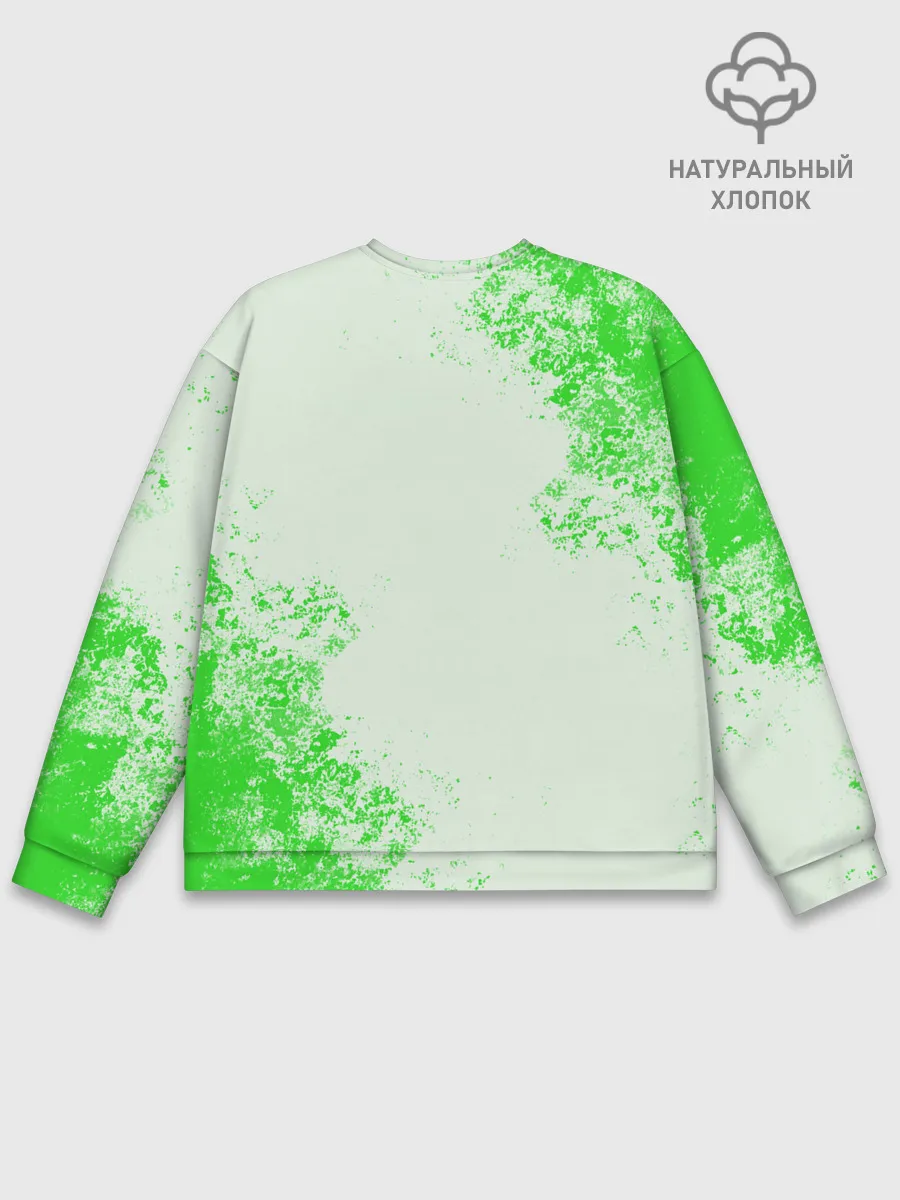 Мужской свитшот базовый / MINECRAFT CREEPER