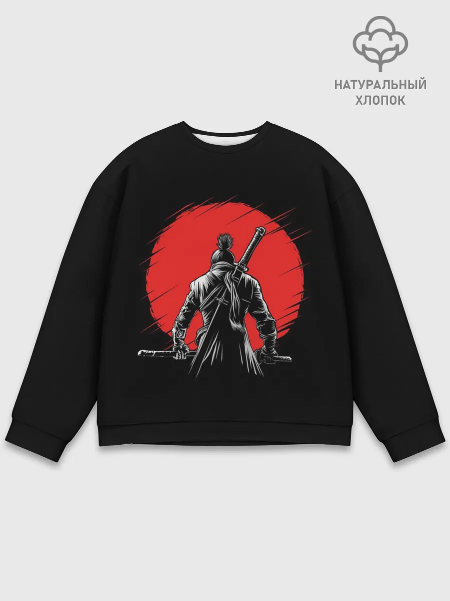 Мужской свитшот базовый / Sekiro: Shadows Die Twice