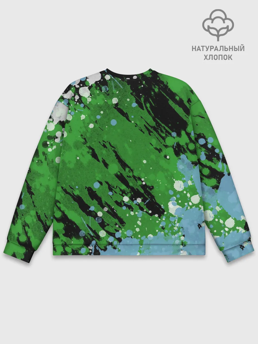 Мужской свитшот базовый / Minecraft / Майнкрафт