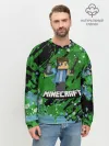 Мужской свитшот базовый / Minecraft / Майнкрафт