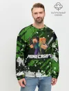 Мужской свитшот базовый / Minecraft / Майнкрафт