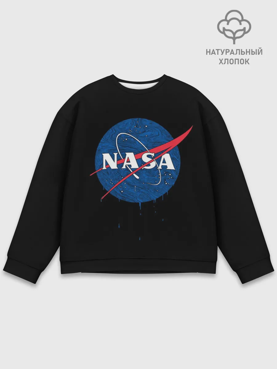 Мужской свитшот базовый / NASA Краски