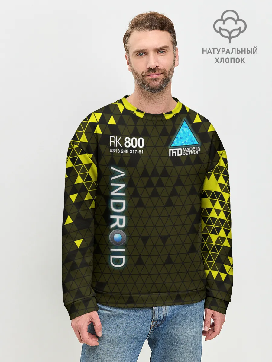 Мужской свитшот базовый / DETROIT: BECOME HUMAN.