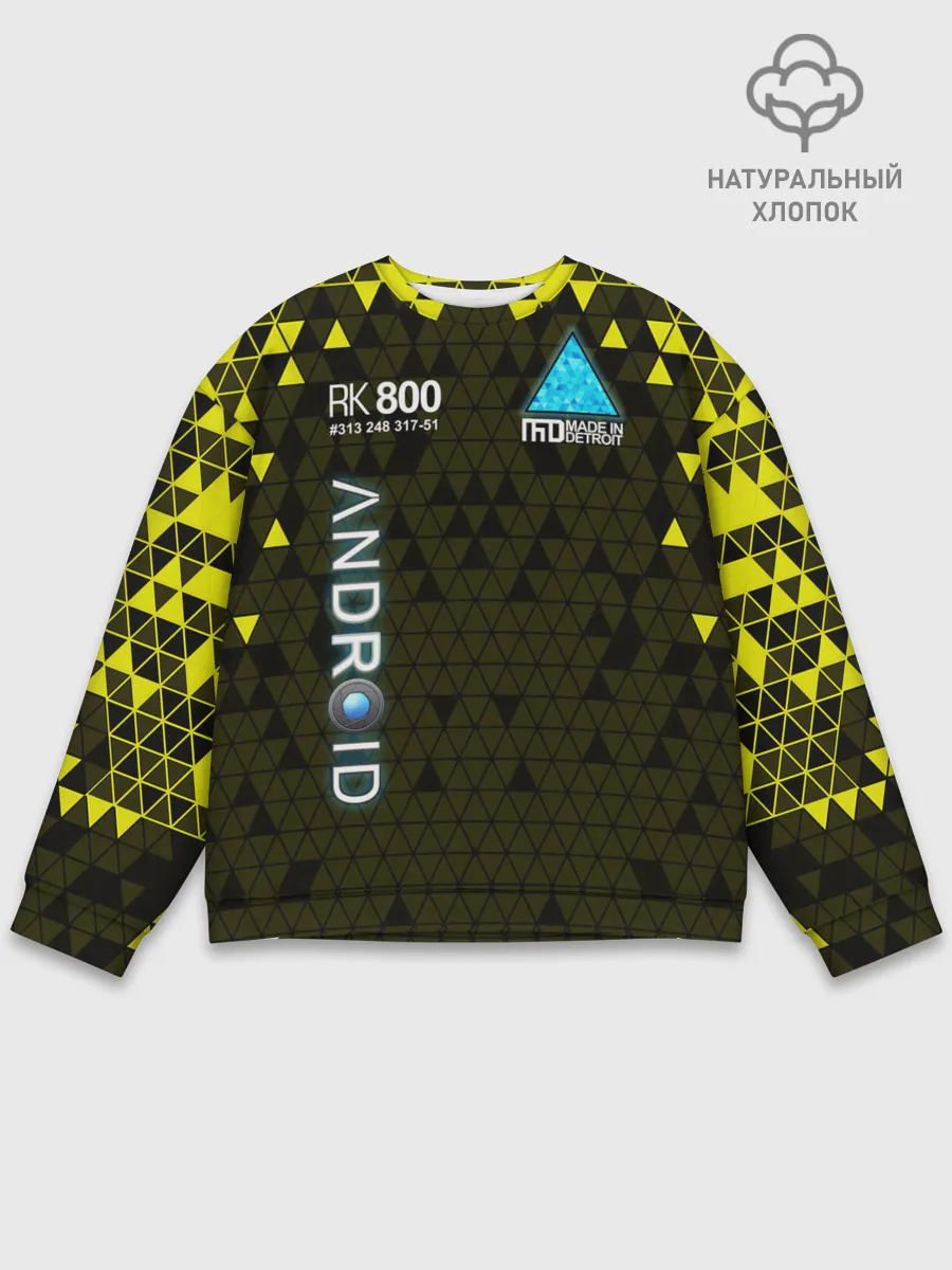 Мужской свитшот базовый / DETROIT: BECOME HUMAN.