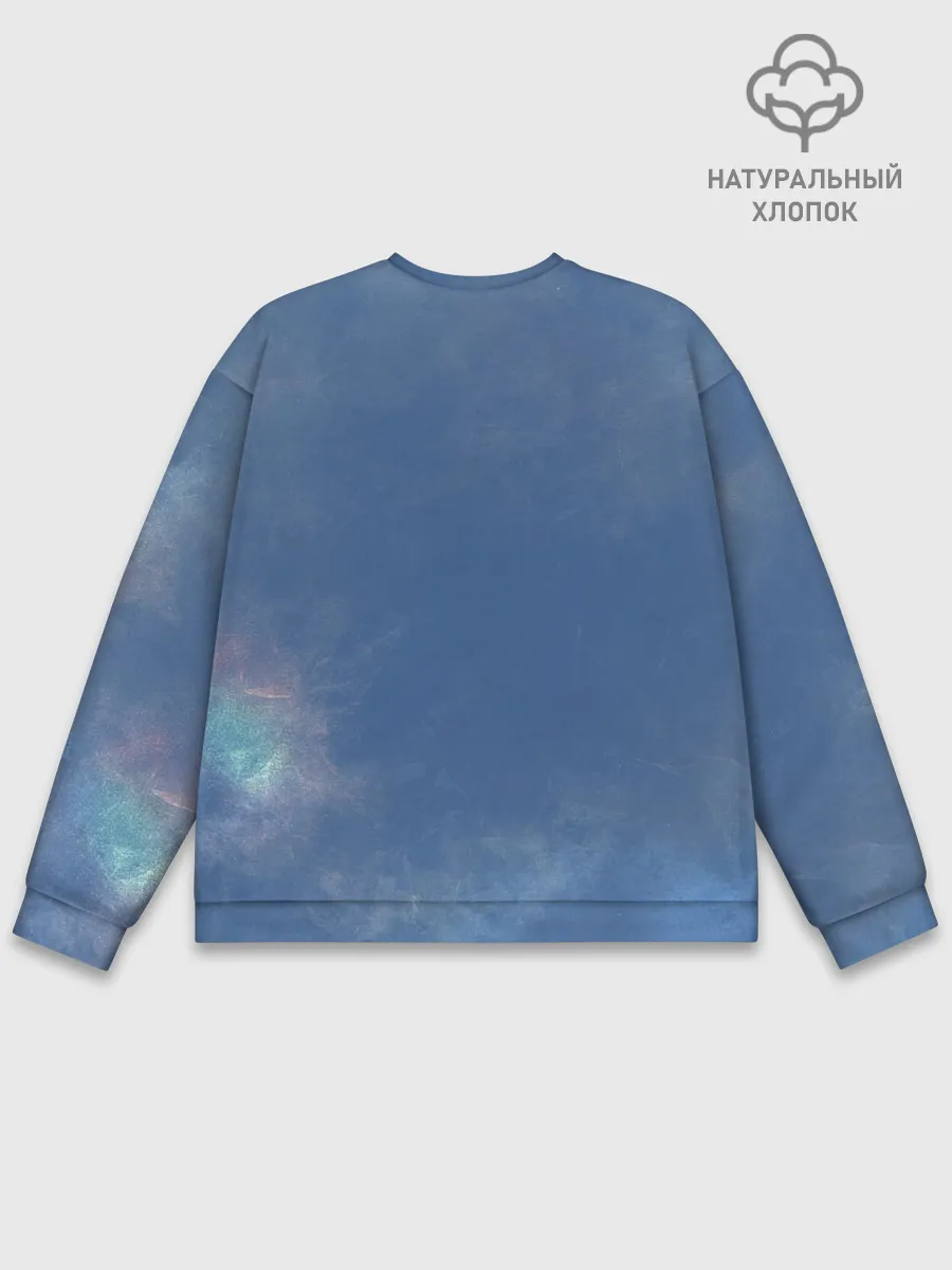 Мужской свитшот базовый / Кубик Рубика