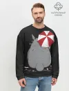 Мужской свитшот базовый / Тоторо и Umbrella Corp.