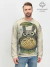 Мужской свитшот базовый / My Neighbor Totoro заяц с чешуей