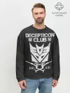 Мужской свитшот базовый / Трансформеры Deceticon
