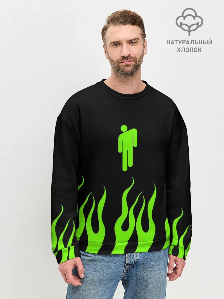 Мужской свитшот базовый / billie eilish