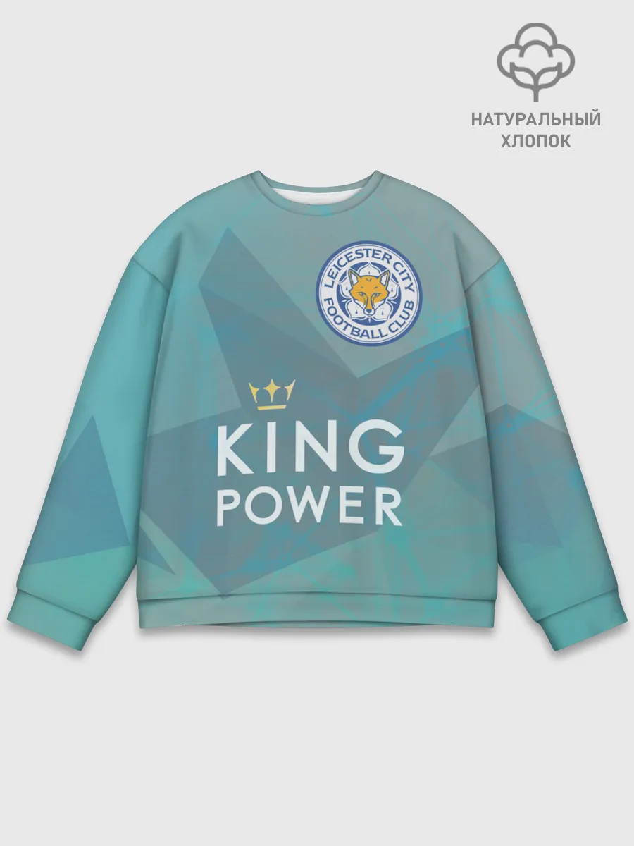 Мужской свитшот базовый / Лестер Сити