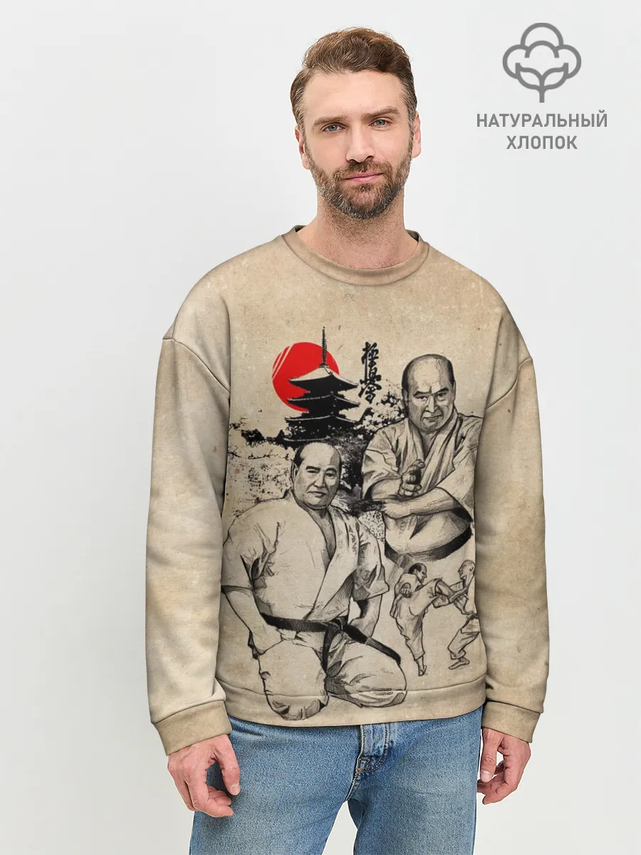 Мужской свитшот базовый / Масутацу Ояма