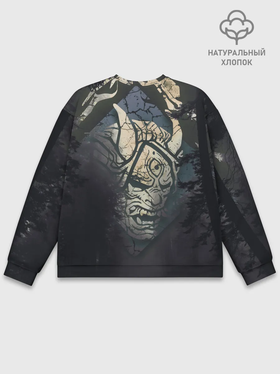 Мужской свитшот базовый / DBD - monster from forest