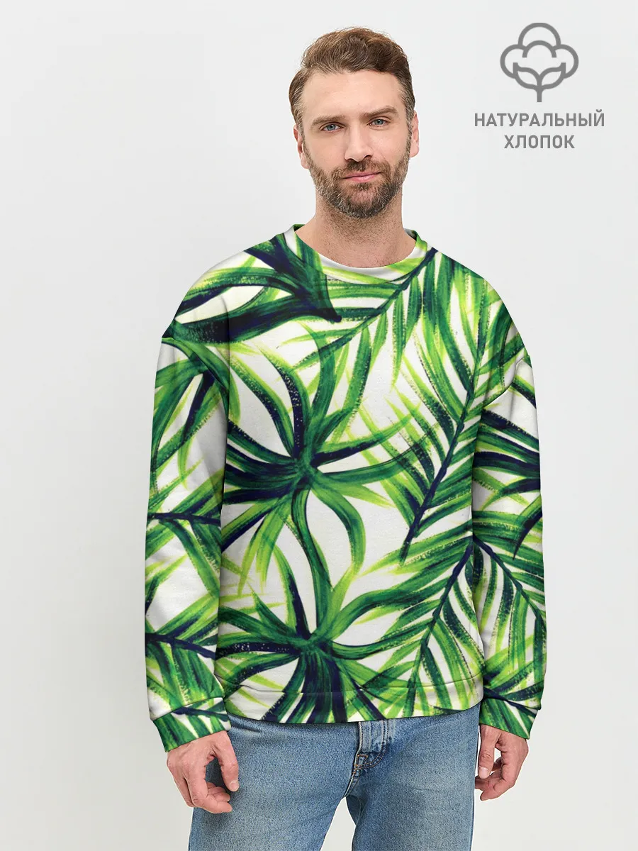 Мужской свитшот базовый / Тропики