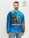 Мужской свитшот базовый / Майнкрафт