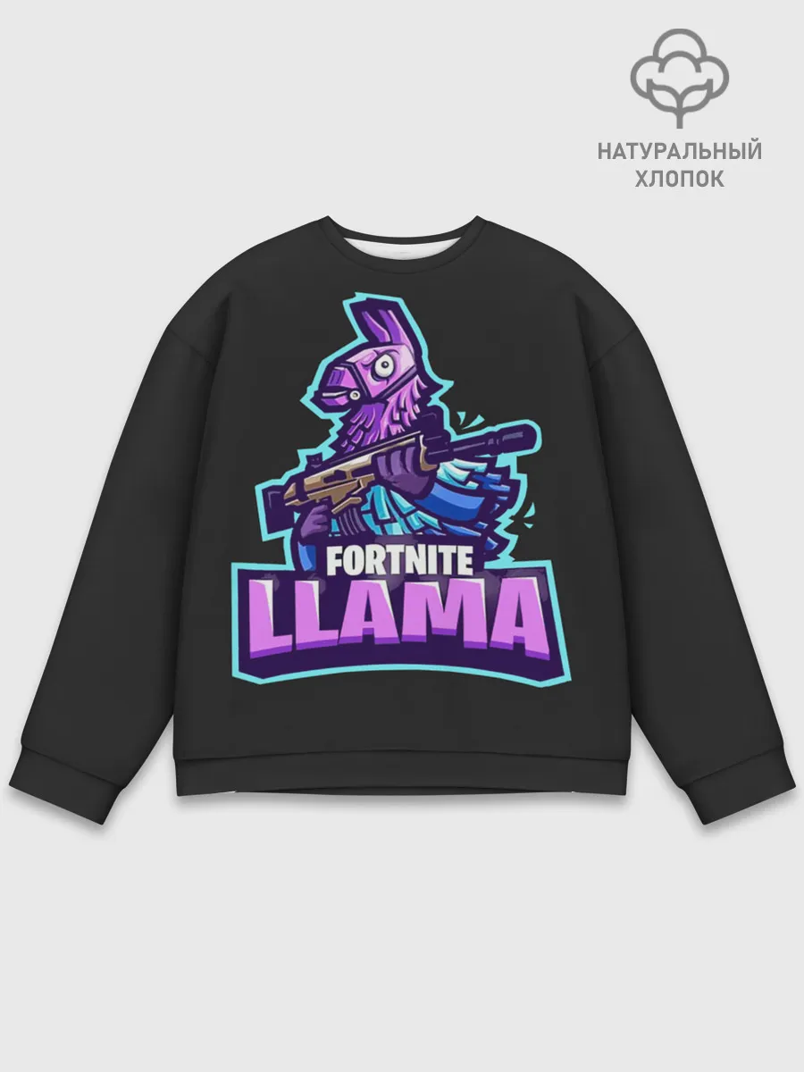 Мужской свитшот базовый / Fortnite LLAMA