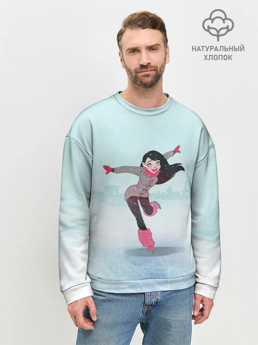 Мужской свитшот базовый / Фигурное катание