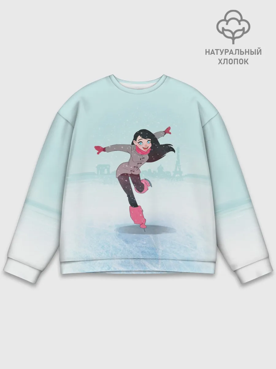 Мужской свитшот базовый / Фигурное катание