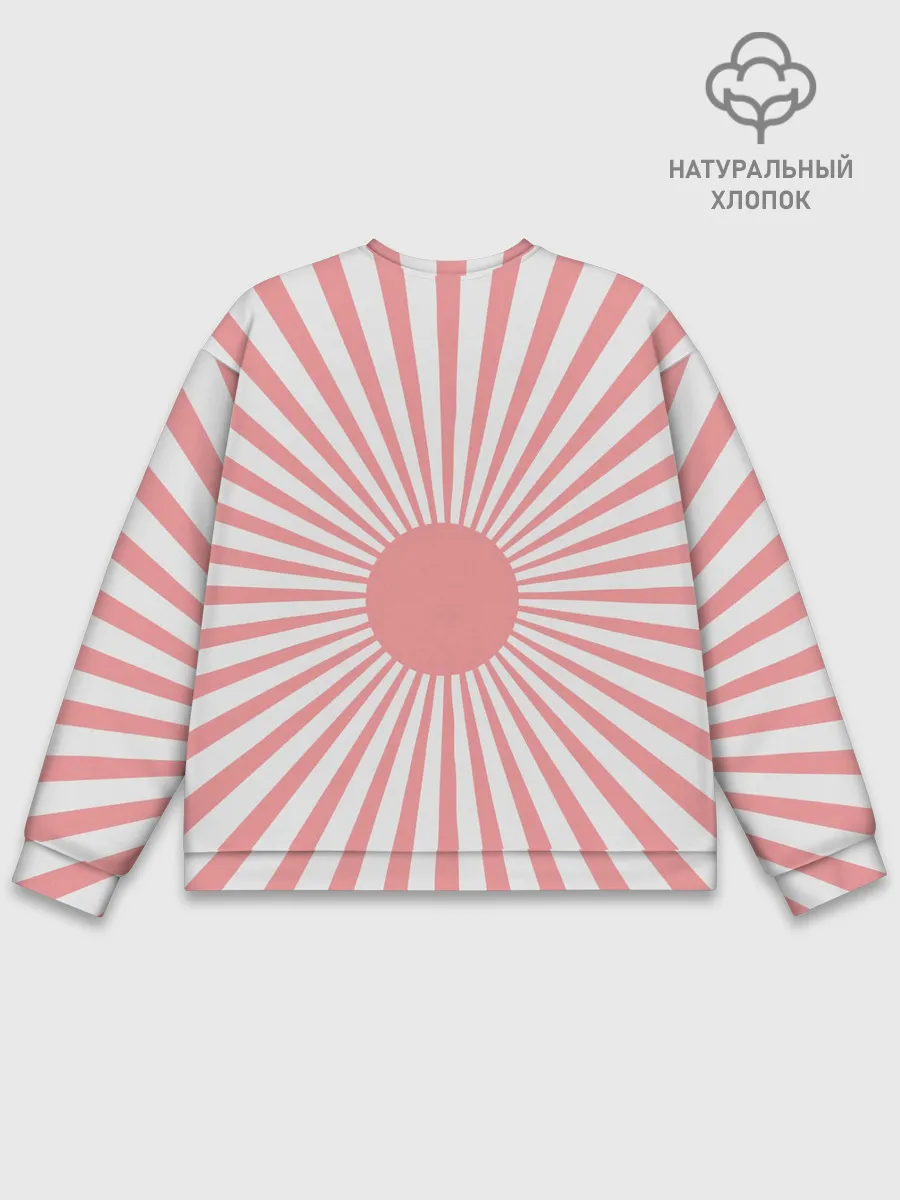 Мужской свитшот базовый / Убийца розового солнца