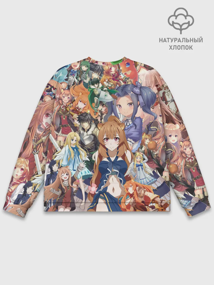 Мужской свитшот базовый / Восхождение Героя Щита