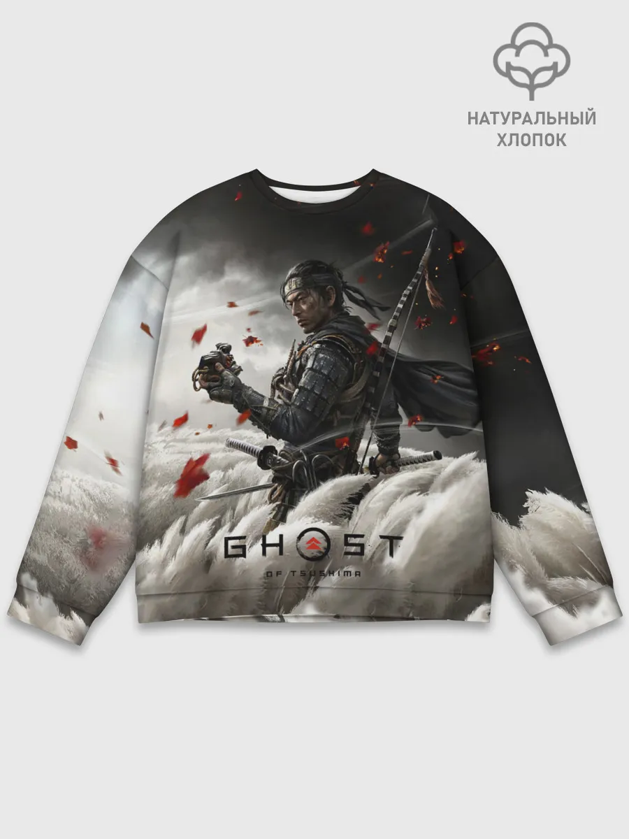 Мужской свитшот базовый / Ghost of Tsushima