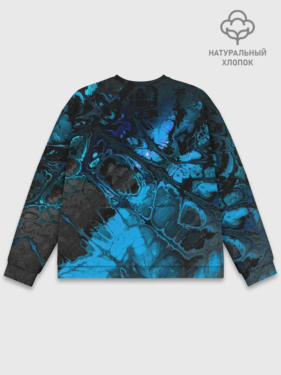 Мужской свитшот базовый / Nu abstracts art