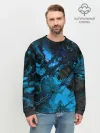 Мужской свитшот базовый / Nu abstracts art