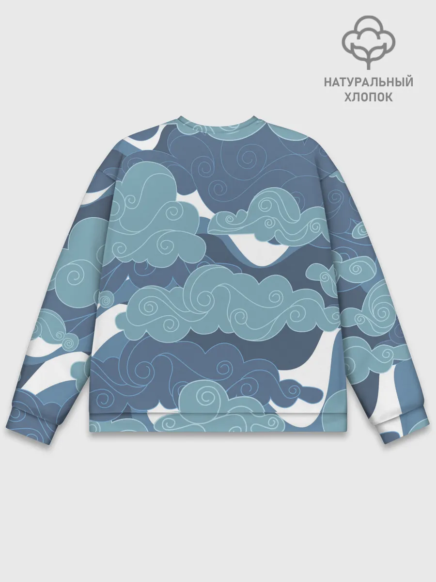 Мужской свитшот базовый / Небо над Китаем