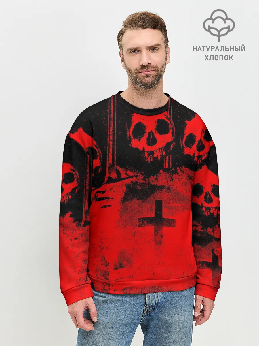Мужской свитшот базовый / Анархия