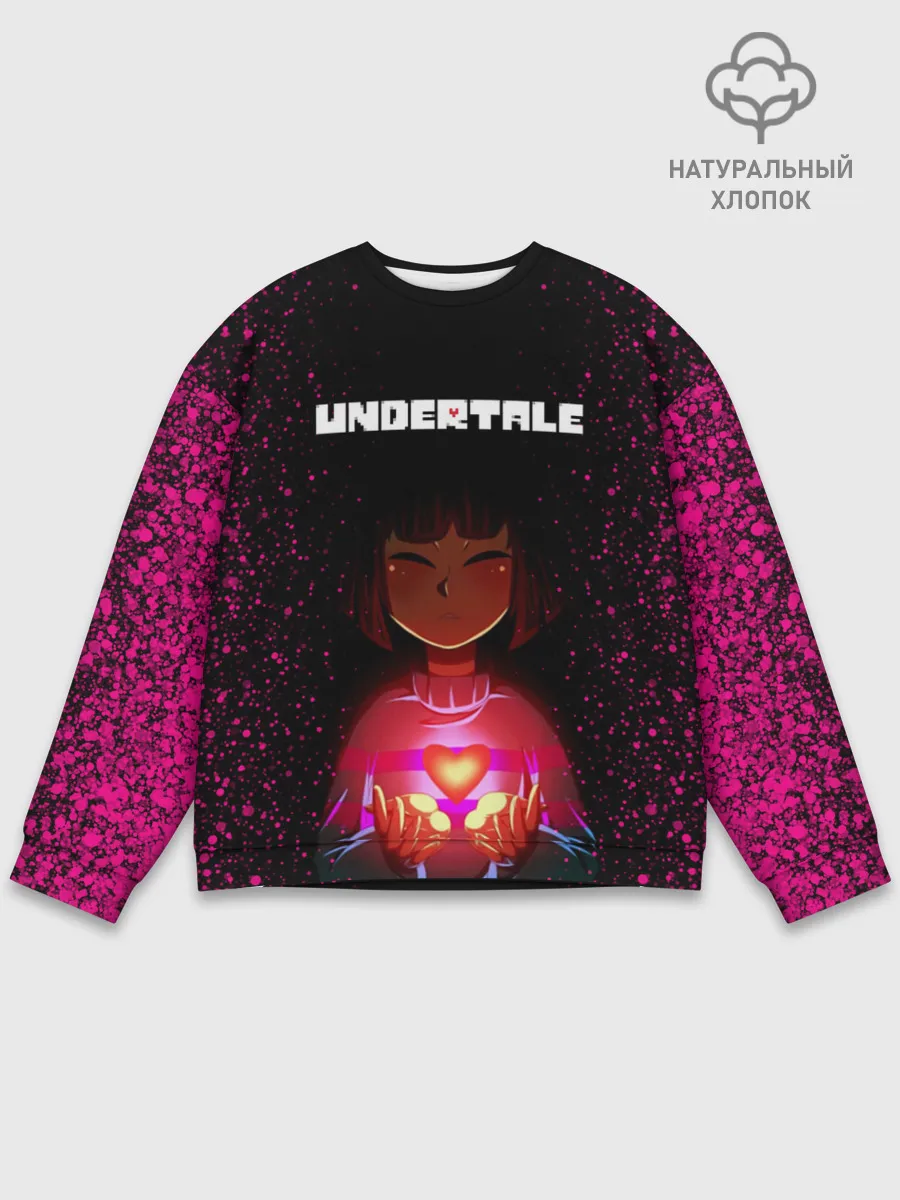 Мужской свитшот базовый / UNDERTALE FRISK