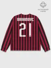 Мужской свитшот базовый / Ibrahimovic home 19-20