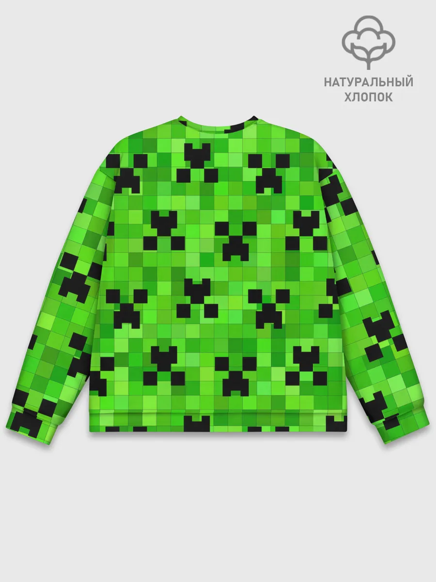 Мужской свитшот базовый / MINECRAFT | МАЙНКРАФТ