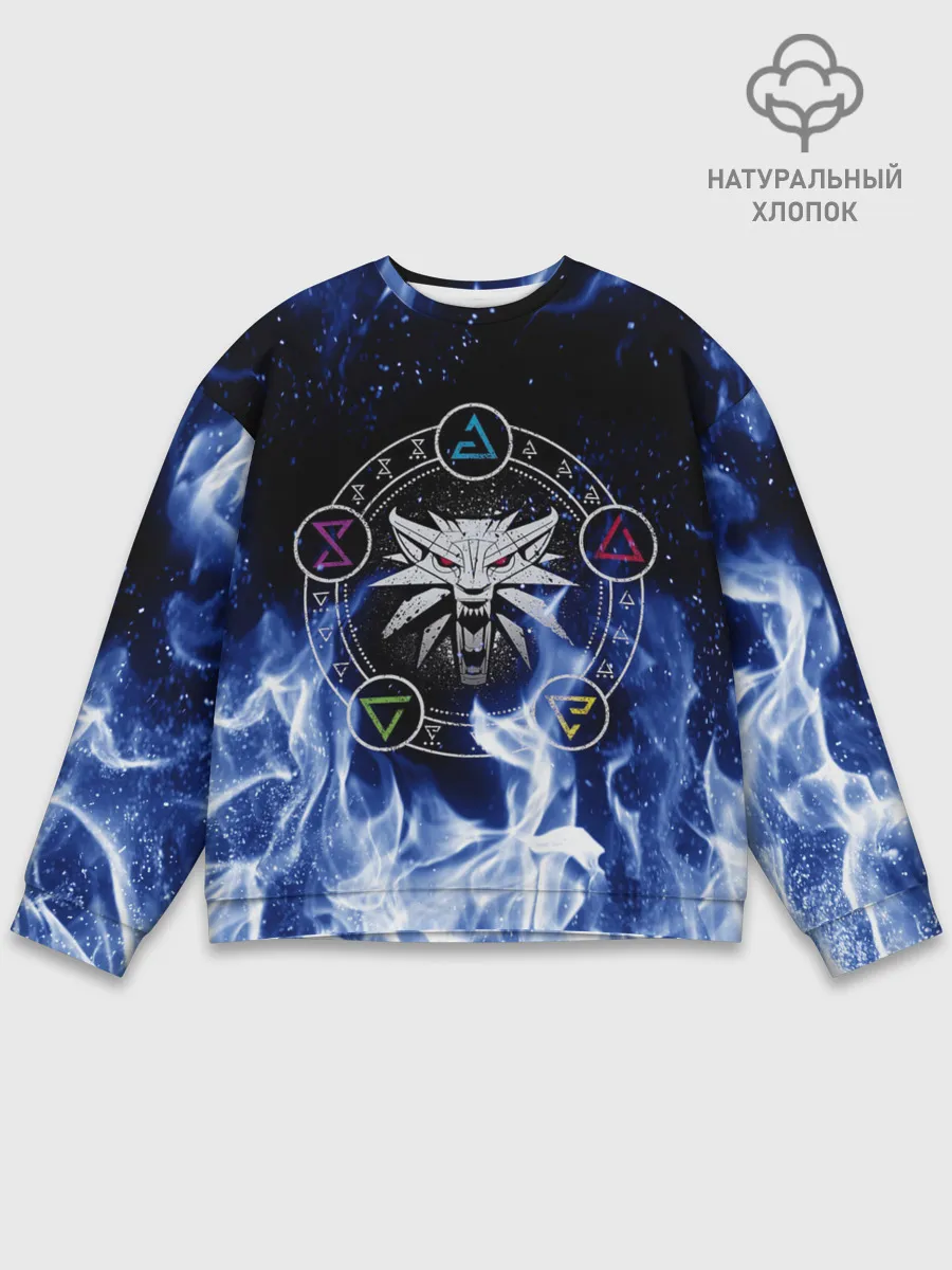 Мужской свитшот базовый / ВЕДЬМАК