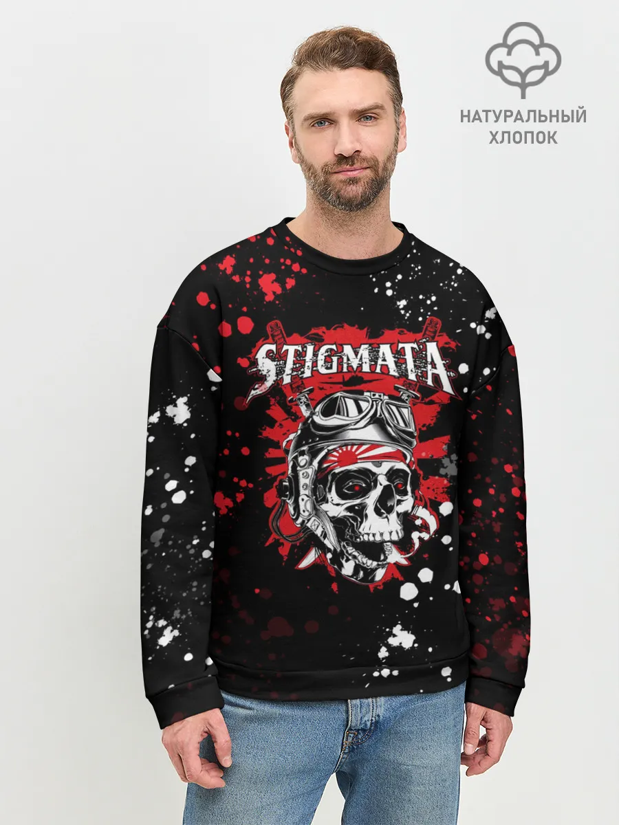 Мужской свитшот базовый / Stigmata | Стигмата