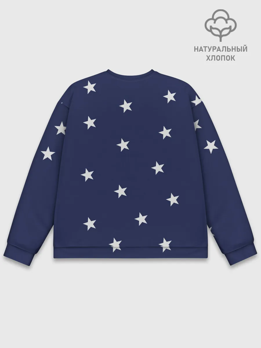 Мужской свитшот базовый / Небеса