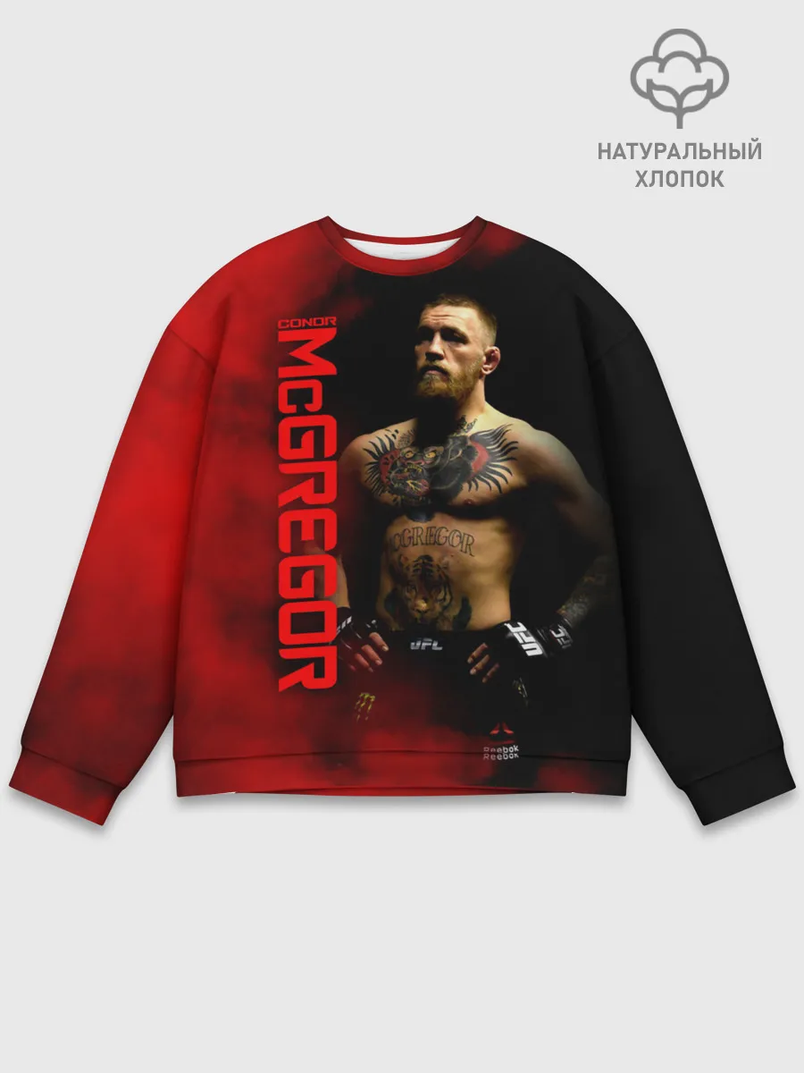 Мужской свитшот базовый / Конор МакГрегор